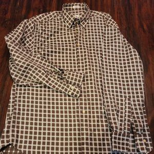 Men's Large Peter Millar Luxury Button Down Shirt